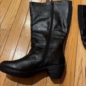 Black Heeled Boots for Women
